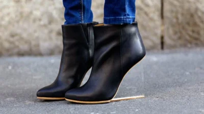 Любимый штрих – прозрачные каблуки