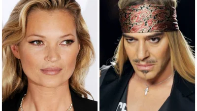 Кейт Мосс и Джон Гальяно украсили британский Vogue