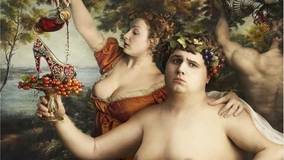 Лубутен украсил полотна Рубенса своими туфлями