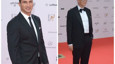 Кличко, Лагерфельд и Майли Сайрус на Bambi Awards-2013