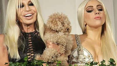 Lady Gaga стала лицом модного бренда Versace