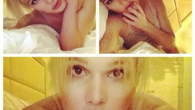 Борис Апрель снялся в одном бюстгальтере