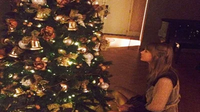 Как знаменитости украсили свои новогодние елки