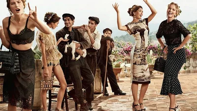 Dolce & Gabbana устроили модную сицилийскую вечеринку