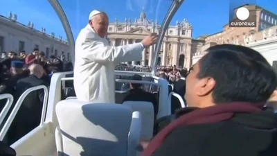 Папа Римский необычно развлек своего друга