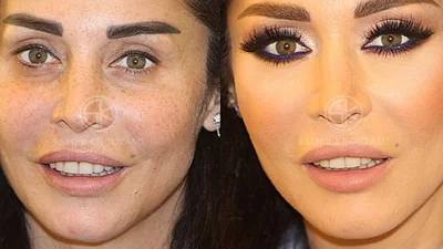 Нереальный макияж превращает женщин в красавиц