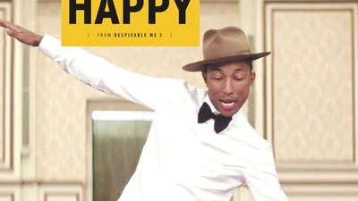 Pharrell Williams "Happy" - самая популярная песня недели