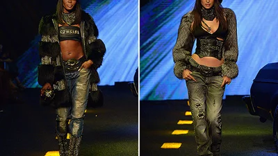 Ирина Шейк и Наоми Кэмпбелл стали сексуальными ковбойками