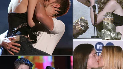 Самые страстные поцелуи звезд на MTV Movie Awards