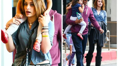 Анджелина Джоли и дочь Майкла Джексона под прицелом папарацци