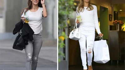 В стиле casual: Любимые джинсы знаменитостей