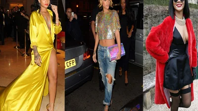 Самые стильные моменты в жизни Рианны