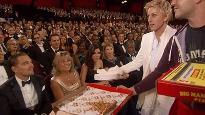 Курьеру пиццы на «Оскаре» дали 1000 долларов чаевых