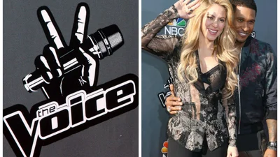 Шакира и Ашер оторвались на вечеринке шоу The Voice