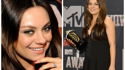 Мила Кунис подтвердила беременность на MTV Movie Awards 2014