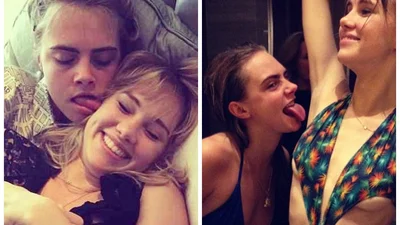 Кара Делевинь флиртует с бывшей девушкой Брэдли Купера