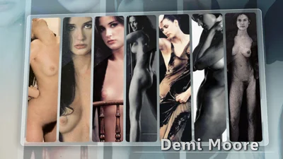 Без одежды: лучшие голые фотографии Деми Мур
