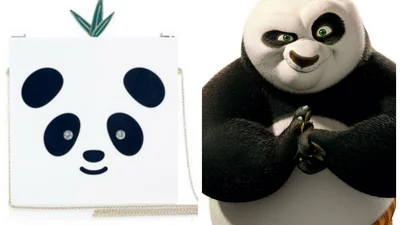 Создали обувь в стиле «Панды Кунг-Фу»