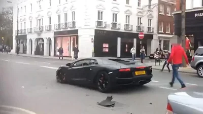 Парень удивительно разбил Lamborghini за миллион долларов