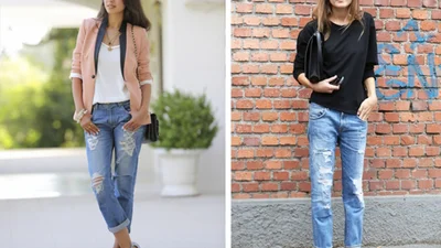 Джинсы бойфренда: как и с чем носить