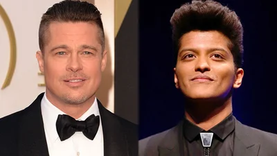 Бред Пітт виступив разом із Бруно Марсом