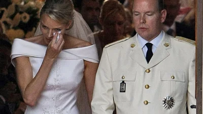 Самая печальная невеста Шарлен на свадьбе с князем Монако