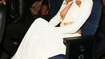 Пэрис Хилтон блеснула грудью на церемонии BET Awards 2014