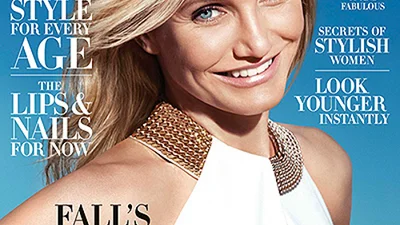 Кэмерон Диас показала идеальное тело на страницах Harper's Bazaar