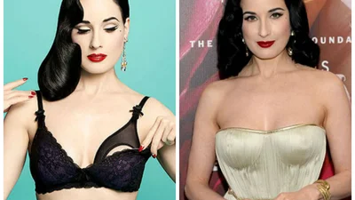 Дита фон Тиз выпустила сексуальное белье для кормящих мам