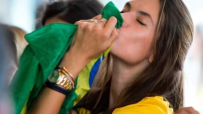 Как знаменитости смотрели матч Бразилия – Германия