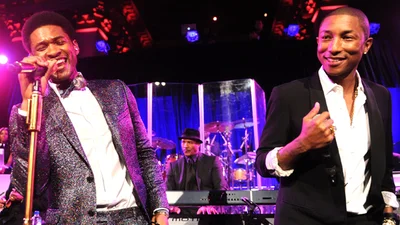 Фарелл Вільямс і Ашер готують нову пісню на студії