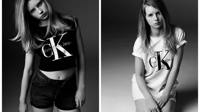 Calvin Klein променял Кейт Мосс на ее младшую сестру