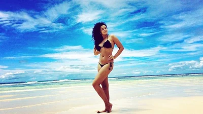 Голая правда: Настя Каменских в бикини