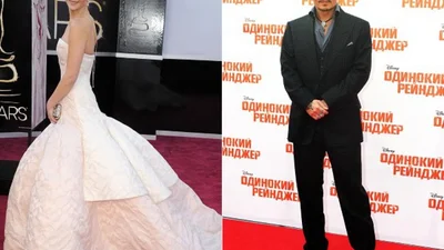 Джонни Депп и Дженнифер Лоуренс – самые значимые актеры