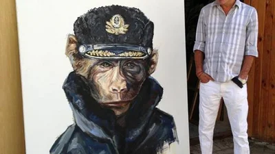 Украинский художник показал настоящее лицо Путина