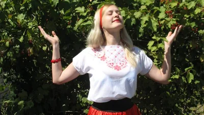Украиночка выиграла приз в акции "Я люблю Україну"