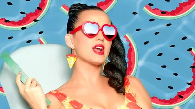 Katy Perry в сочном и ярком клипе "How we do"