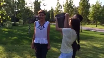 Сім'я Петра Порошенка взяла участь у Ice Bucket Challenge