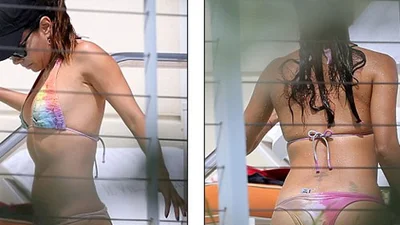 Ева Лонгория показала подкачанную попку