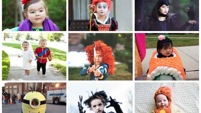 ТОП Смешных костюмов для детей на Хэллоуин