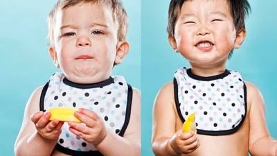 Кривляки: смешные дети впервые пробуют лимон