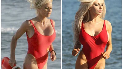 Памелу Андерсон затмила силиконовая копия