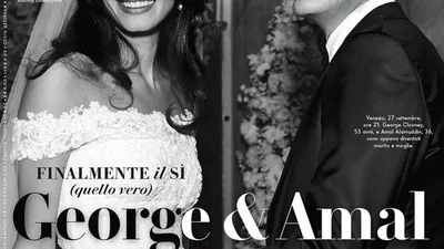 Свадебный эксклюзив Джорджа Клуни для журнала Vanity Fair