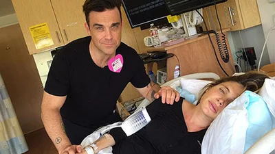 В семье Робби Уильямса появился Валентин