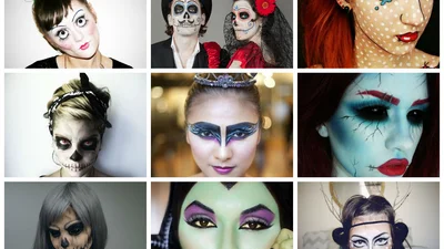 30 простых способов сделать макияж на Хэллоуин