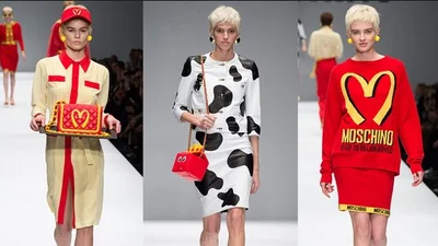 Moschino випустив колекцію в стилі McDonalds і Спанч Боба