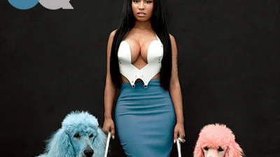 Ники Минаж украсила страницы мужского журнала