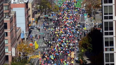 В Нью-Йорке прошел самый масштабный марафон в мире