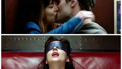 Нові постери до фільму "50 відтінків сірого"