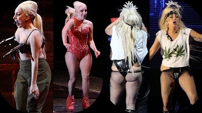Lady Gaga показала свой целлюлит